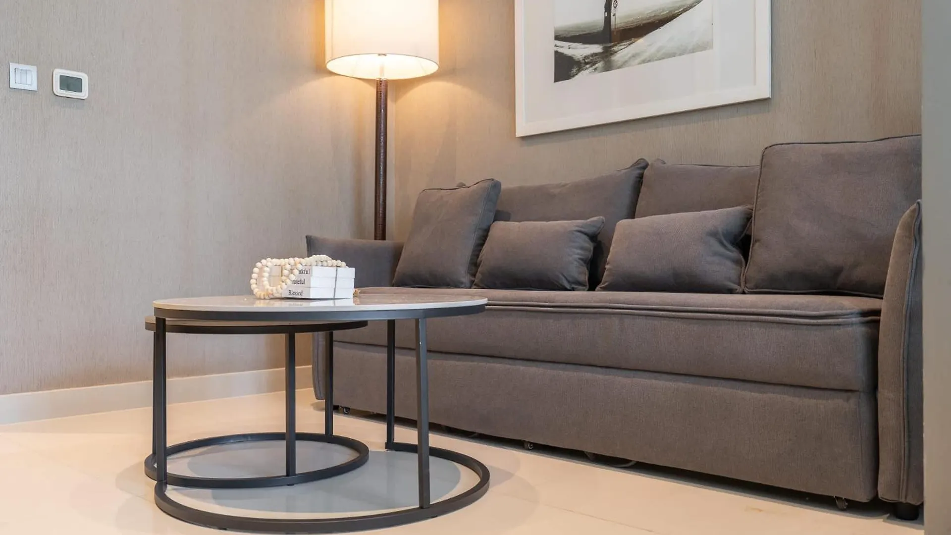 Apartment Cozy Studio Perfect For 4 At Damac Maison Prive Dubai